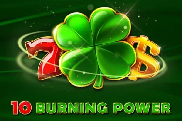 10 Burning Power free slot background