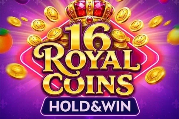 16 Royal Coins free slot background