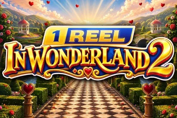 1 Reel - In Wonderland 2 free slot background