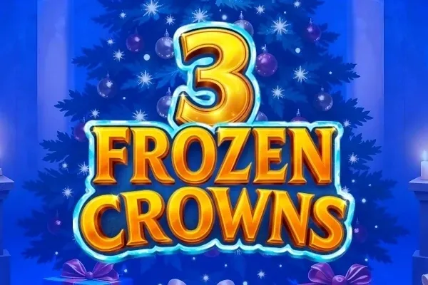 3 Frozen Crowns free slot background