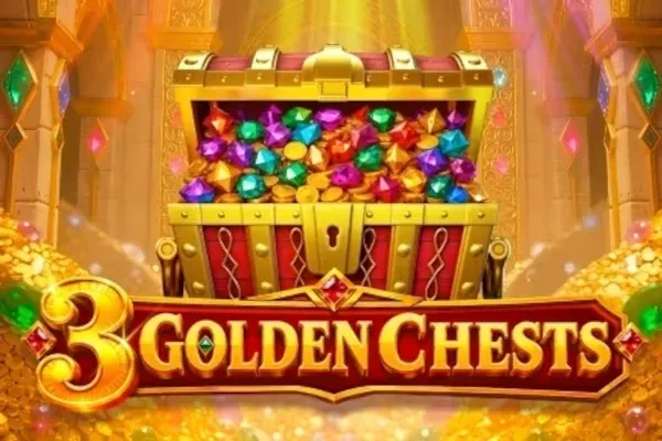 3 Golden Chests free slot background