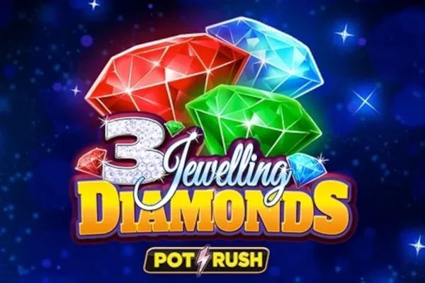 3 Jewelling Diamonds free slot background