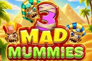3 Mad Mummies: Hold & Win free slot background
