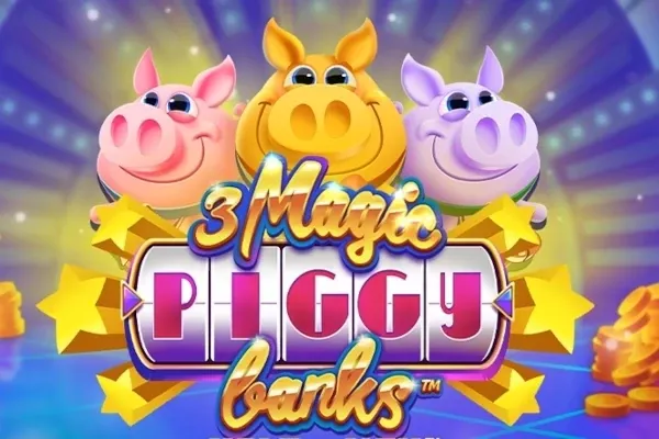 3 Magic Piggy Banks™ free slot background
