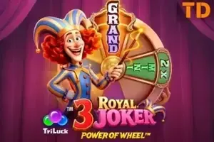 3 Royal Joker free slot background
