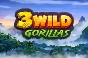 3 Wild Gorillas free slot background