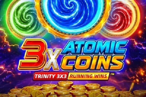3X Atomic Coins™ free slot background