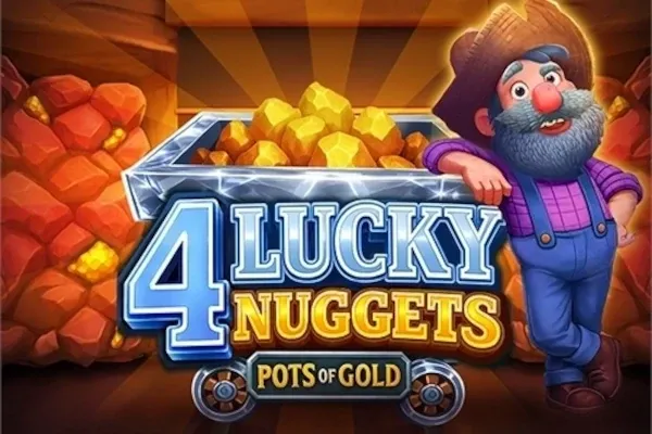 4 Lucky Nuggets free slot background