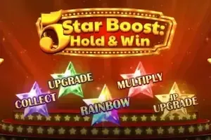5 Star Boost free slot background