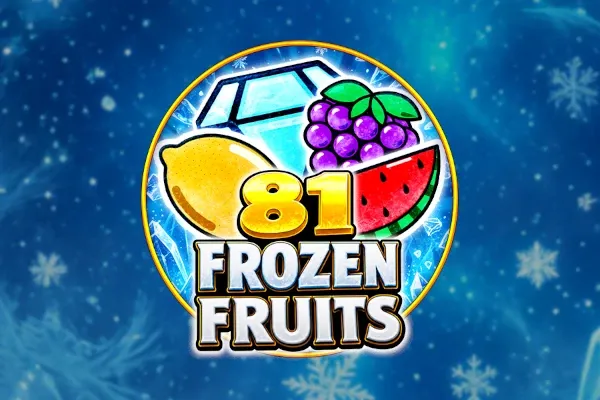 81 Frozen Fruits free slot background