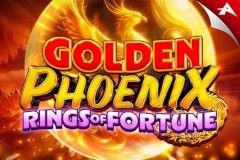 Golden Phoenix Rings of Fortune free slot background