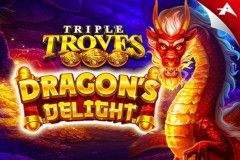 Triple Troves Dragon's Delight™ free slot background