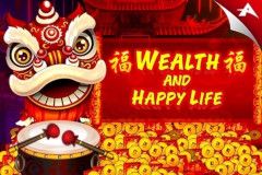 Wealth and Happy Life free slot background