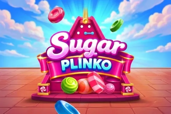 Sugar Plinko free slot background