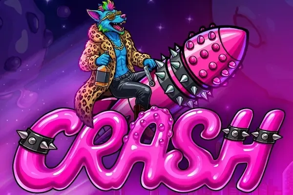 Big Pink Crash free slot background