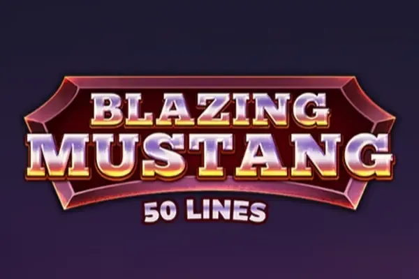 Blazing Mustangs 50 Lines free slot background