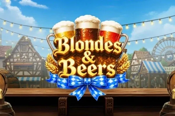 Blondes & Beers free slot background