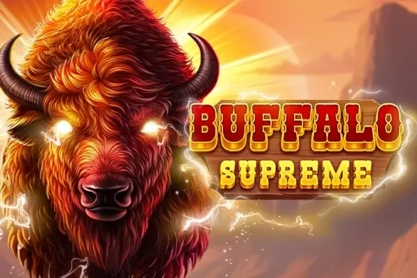 Buffalo Supreme free slot background