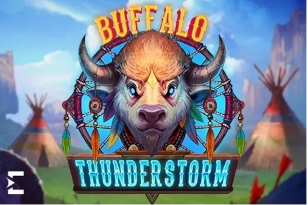 Buffalo Thunderstorm free slot background