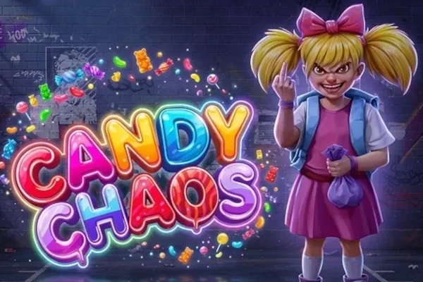 Candy Chaos free slot background