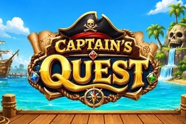Captain's Quest free slot background
