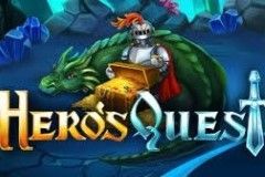 Hero's Quest free slot background