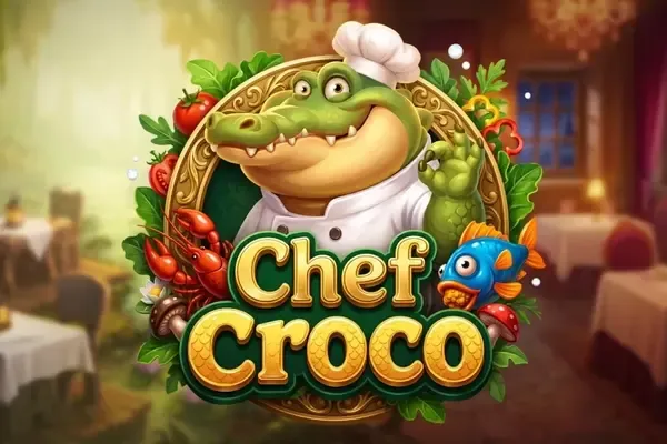 Chef Croco free slot background