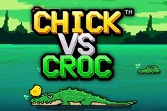 Chick vs Croc™ free slot background