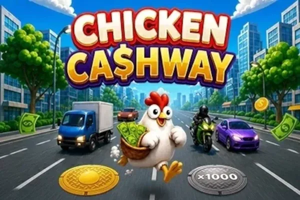 Chicken Cashway free slot background