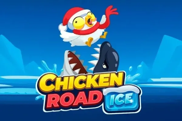 Chicken Road Ice free slot background