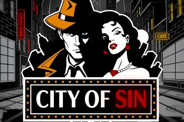 City of Sin free slot background