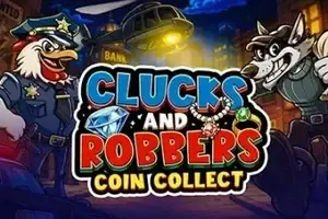 Clucks and Robbers free slot background
