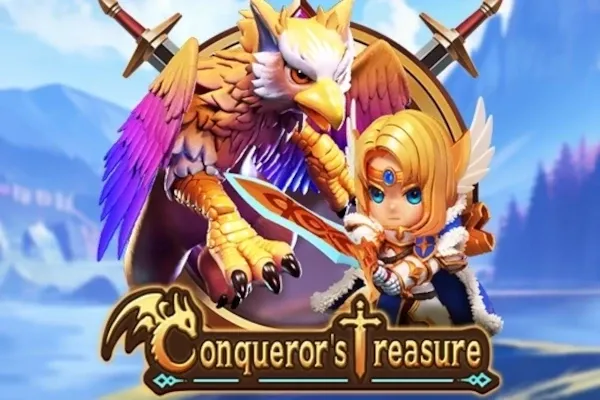 Conquer's Treasure free slot background