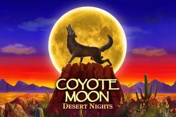 Coyote Moon Desert Nights free slot background
