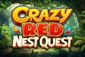 Crazy Red Nest Quest free slot background