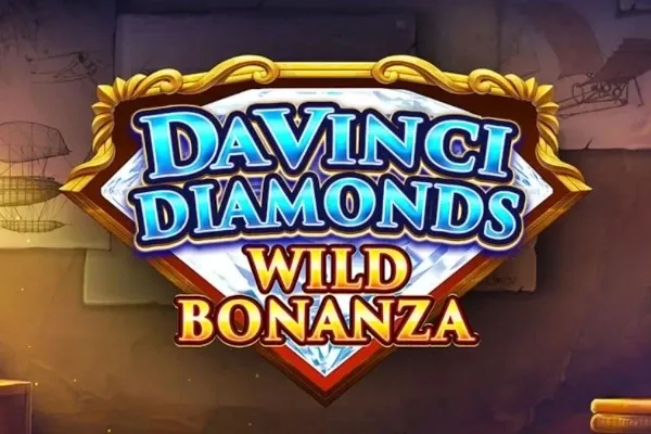 Da Vinci Diamonds Wild Bonanza free slot background
