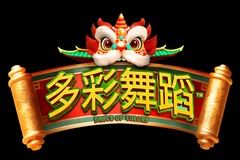 Dance of Colors™ free slot background