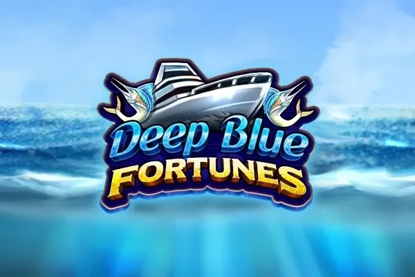 Deep Blue Fortunes free slot background