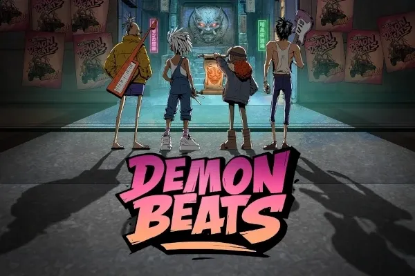 Demon Beats free slot background