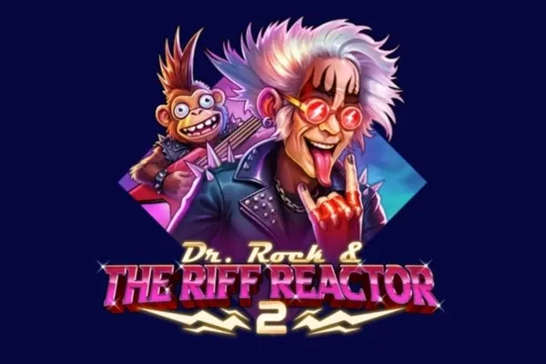 Dr. Rock & The Riff Reactor 2 free slot background