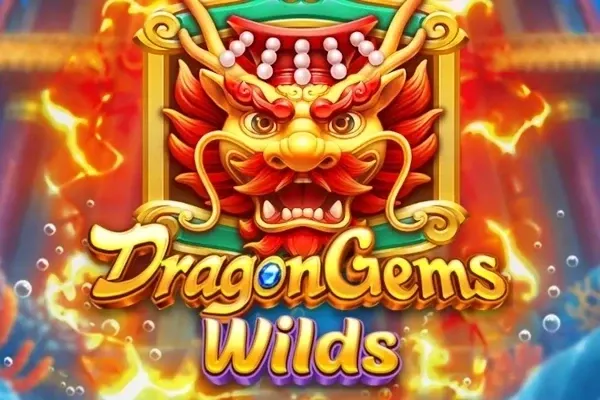 Dragon Gems Wilds free slot background