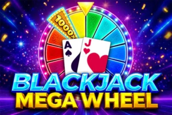 Blackjack Mega Wheel free table game background