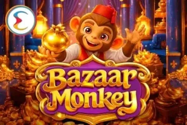 Bazaar Monkey free slot background