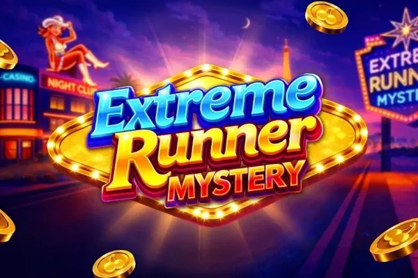 Extreme Runner Mystery free slot background