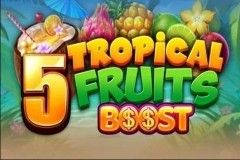 5 Tropical Fruits Boost free slot background