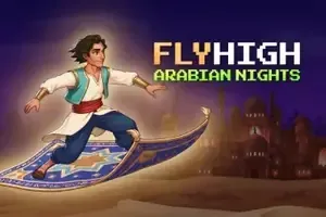 Fly High: Arabian Nights free slot background