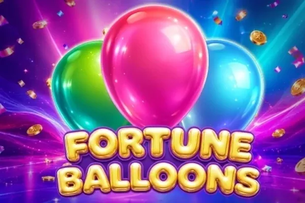 Fortune Balloons free slot background