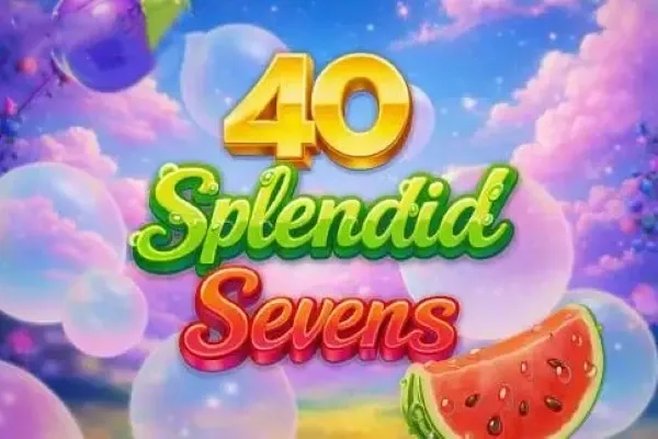 40 Splendid Sevens free slot background