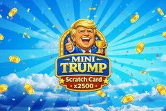 Mini Trump Scratch Card free slot background