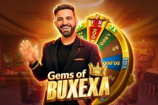 Gems of Buxexa free slot background